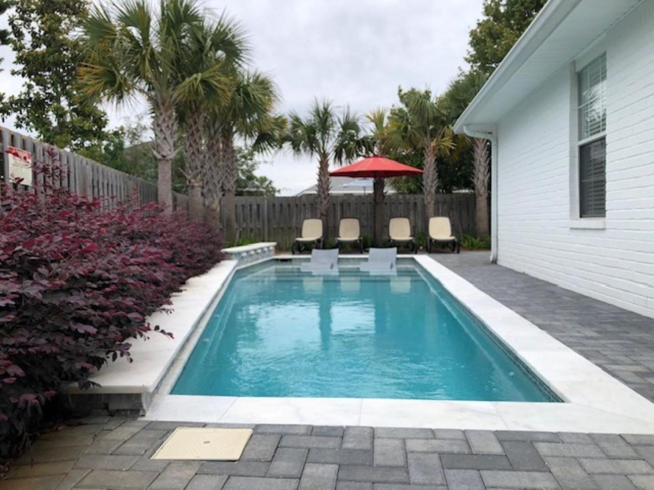 Beautiful Pet Friendly Home! New Tropical Pool, Opt Golf Cart And Pool Heat, Minutes To Beach Destin Exterior foto